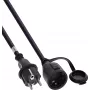 InLine® Schutzkontakt-Verlängerung, Outdoor IP44, Berührungsschutz, 3m