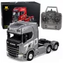 HUINA 32329 Scania 1:18 6-Kanal RC Sattelzugmaschine Grau Silber