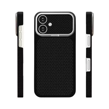 Evelatus Apple iPhone 16 Carbon Premium Edition MagSafe-Hülle Schwarz