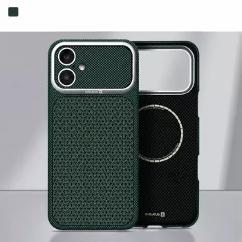 Evelatus Apple iPhone 17 Carbon Premium Edition MagSafe Hülle Grün