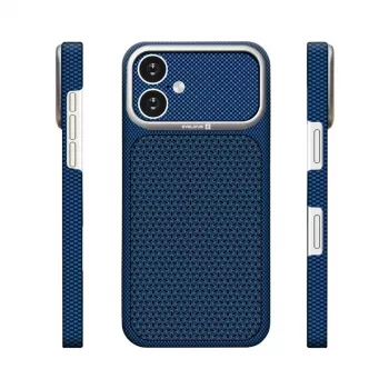 Evelatus Apple iPhone 17 Carbon Premium Edition MagSafe-Hülle Mitternachtsblau