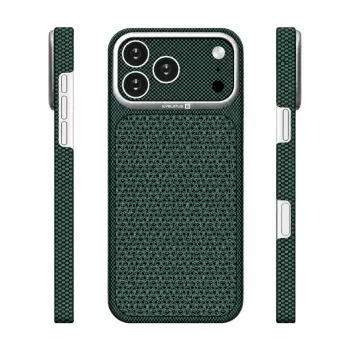 Evelatus Apple iPhone 17 Pro Max Carbon Premium Edition MagSafe Hülle Grün
