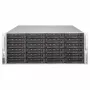 Supermicro SuperChassis 4U CSE-846BE1C-R609JBOD 24-Bay Hot-Swap SAS3/SATA3 JBOD-Speichergehäuse mit redundanten 600W Platinum-Netzteilen