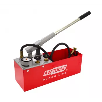 AWTOOLS 12L Manuelle Druckprüfpumpe 50 bar mit Manometer und Schlauch