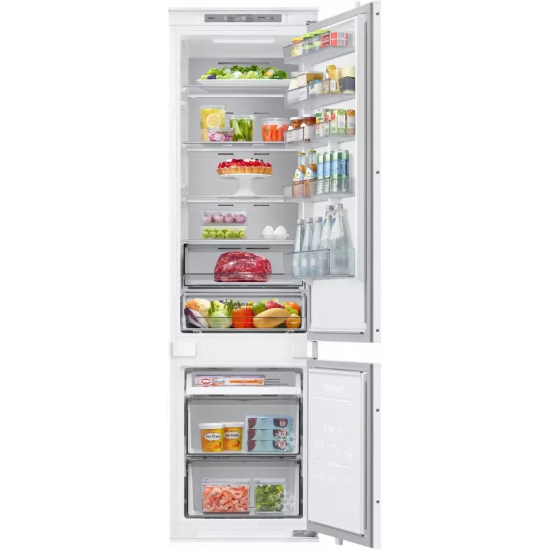 Samsung BRB80F30BES0EO Einbau-Kühlgefrierkombination, 264L, No Frost, Digital Inverter, Energieeffizienzklasse F