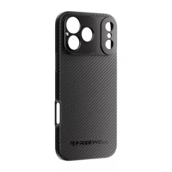 Freewell Sherpa Series Hülle für iPhone 17 Pro mit 17mm Gewinde-Objektivhalterung - Schwarz