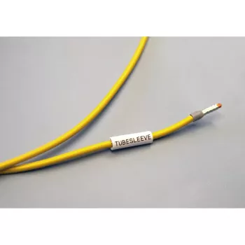 Brady BTS81226 Tubesleeve PVC-Kabelmarkierhülse, 26 mm flache Breite, für Kabeldurchmesser 8-12 mm, 250 Stück