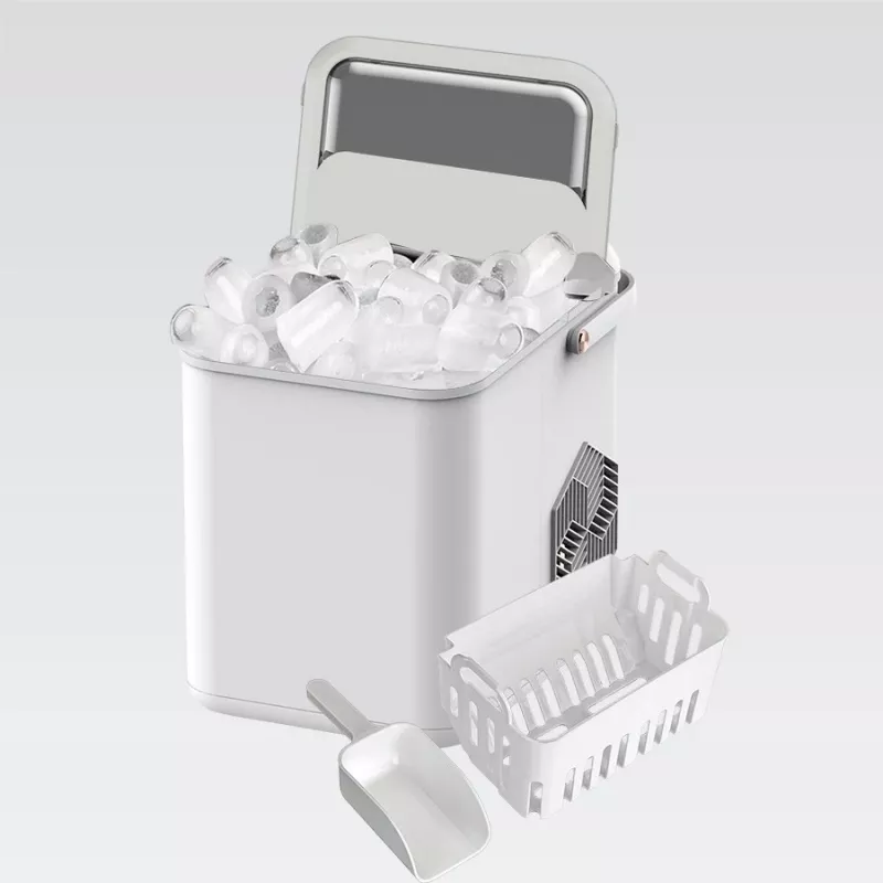 Maestro MR-821 Eiswürfelbereiter 10-12 kg/24h, 2,2L Tank, Bullet Ice, elektronische Steuerung, transparenter Deckel