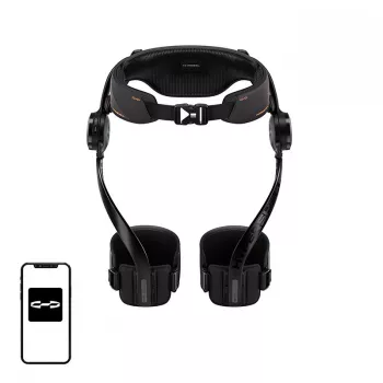 HYPERSHELL X Max S Exoskeleton Bumper Case für Apple iPhone XS Max – Rahmen aus Flugzeugaluminium-Legierung mit TPU-Kern, militärischer Sturzschutz, Matt Schwarz