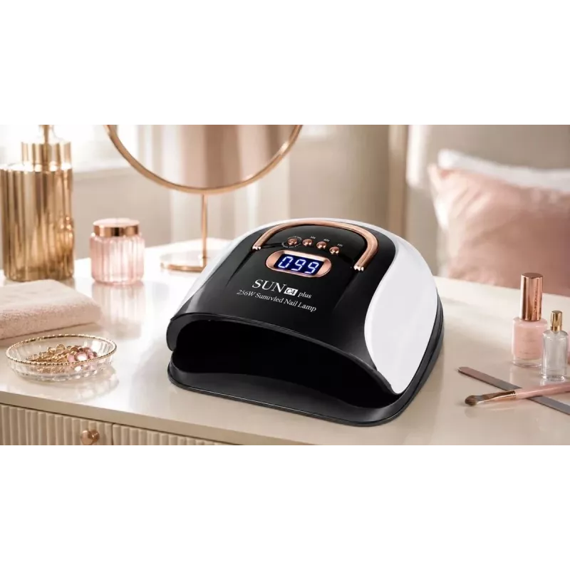 EXTRALINK Stay Beauty C4 UV-LED-Nagellampe 256W für Hybridgele