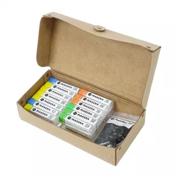 MAKERA Carvera Essential Extended Fräsersatz (52 Stück) – Massiv Wolframkarbid CNC-Fräser, 1/8 inch & 1/4 inch Schäfte, verschiedene Typen für Holz, Kunststoff, Aluminium, Leiterplatten