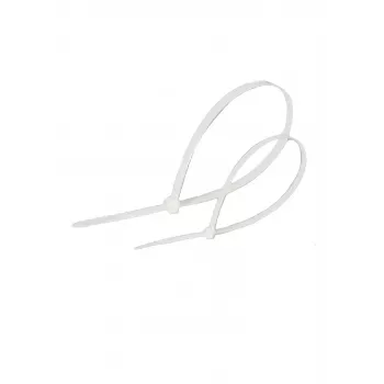 LANVIEW LVT551025-2.5MM-200MM weißer Nylon-Kabelbinder 2,5 x 200 mm, 100er-Pack