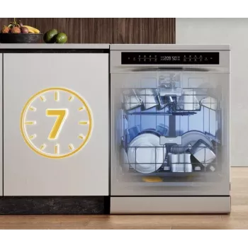 Dreame DZ401 Pro Einbau-Geschirrspüler 15 Maßgedecke Energieklasse C Edelstahl Wi-Fi