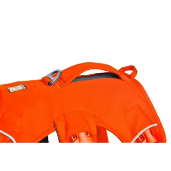 Ruffwear Web Master Mehrzweck-Stützgeschirr für Hunde, Blaze Orange, Größe M