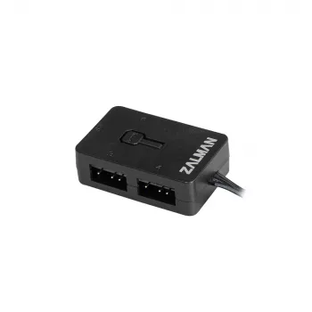 Zalman ZM-4PALC ARGB-Controller - 4-Port Addressable RGB Hub mit Magnetbefestigung