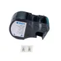 BRADY M4-17-595 PermaSleeve Schrumpfschlauch-Kabelmarker, 38,1 mm Breite, 10-4 AWG, Schwarz auf Weiß, 2,44 m Rolle