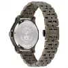 Versace Herren V-Race GMT Alarm Uhr VE9I00524 43mm Edelstahl Schwarzes Zifferblatt