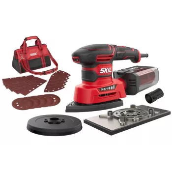 SKIL Multifunktionsschleifer 7280 DA 250W mit rechteckiger und Delta-Basis