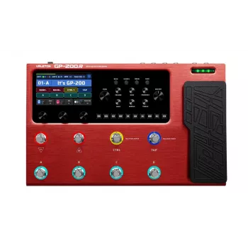 Valeton GP-200R Multi-Effects Gitarrenprozessor mit Expression-Pedal