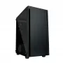 Zalman T3 PLUS mATX Mini-Tower PC-Gehäuse, Schwarz, Acrylfenster, 2 Lüfter