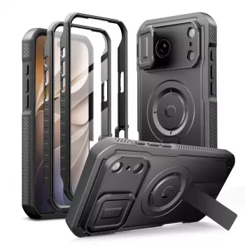 TECH-PROTECT Kevlar MagSafe 2er-Set Case für iPhone 17 Pro Max / 18 Pro Max - Schwarz