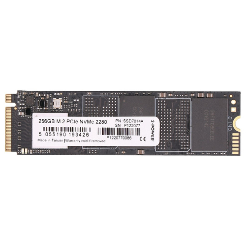 SSD 2-Power 256 GB M.2 2280 PCIe 3.0 x4 NVMe, intern (2P-00UP738)