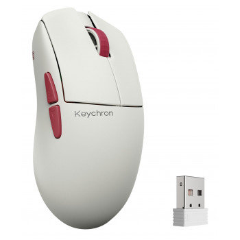 KEYCHRON G4 Weiße kabellose Maus