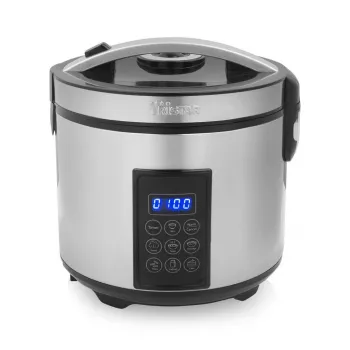 Tristar Digitaler Reis- und Dampfgarer | RK-6138 | 900 W | 2,2 L | 7 Programme | Grau