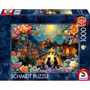 Schmidt Spiele Trio im Mondlicht 1000-Teile Puzzle