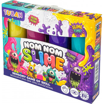 TUBAN Sensorikspiel - Wackelpudding-Slime Nom Nom Slime-Set