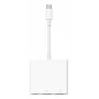Apple MW5M3ZM/A Digital AV Multiport Adapter - USB-C auf HDMI, USB-A, USB-C PD - 4K 60Hz - Silber