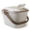 CURVER Transportbox für Haustiere 51x38x33 cm Creme