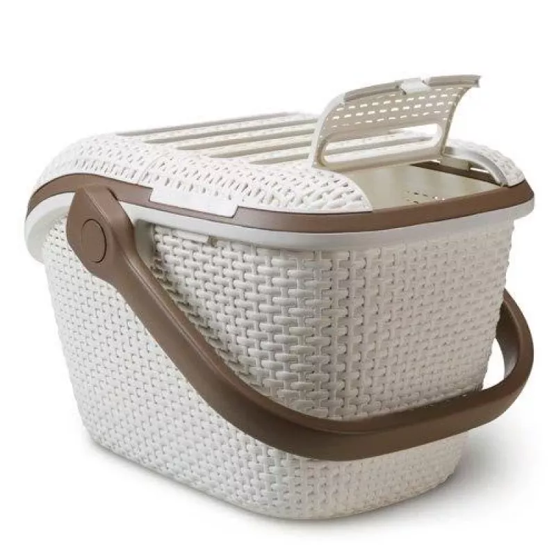 CURVER Transportbox für Haustiere 51x38x33 cm Creme