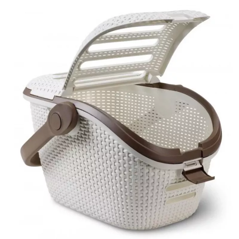 CURVER Transportbox für Haustiere 51x38x33 cm Creme