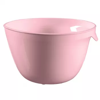 CURVER Kitchen Essentials Borosilikatglas Rührschüssel 3,5L Rosa