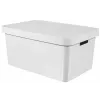 CURVER Infinity Recycled 45L Aufbewahrungsbox 56x39x27cm Weiß