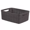 Curver Korb Jute S 5L 27x20x11cm Dunkelgrau