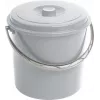 CURVER Eimer mit Deckel 10L Grau