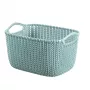 CURVER Korb Knit S rechteckig 8L 30x22x17cm Blau