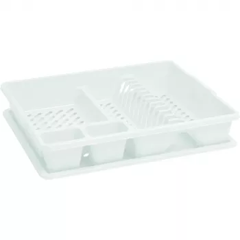 CURVER Geschirrablage 45x38x8,8 cm Weiß