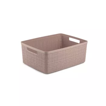 CURVER Korb Jute M 12L 36x28x15cm Pink