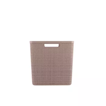 CURVER Korb Jute Quadratisch 17L 28x28x27cm Rosa