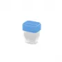 CURVER Rechteckiges Aufbewahrungsbehälter-Set 5x0,25L Vedo Transparent Blau