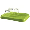 CURVER Doppelseitige Abtropfmatte Kitchen Essentials Grün