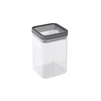 Curver Kara Vorratsbehälter für trockene Lebensmittel 1,2L Transparent/Dunkelgrau