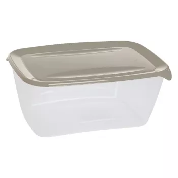 CURVER Fresh&Go rechteckiger Lebensmittelbehälter 5L Beige