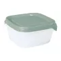 CURVER Fresh&Go Quadratische Frischhalteboxen Set 3 x 0,8 L Grün