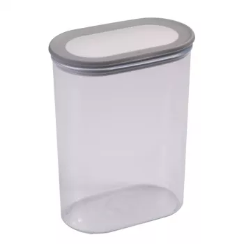 CURVER Grand Chef Ovale Keramik-Haustiernahrungsschale 1,6L, Creme mit braunem Rand