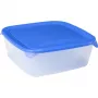 Curver Fresh & Go Set aus 4 rechteckigen Aufbewahrungsbehältern 0,5L + 0,8L + 1,7L + 2,9L Blau