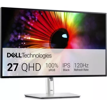 Dell U2724D 27 inch QHD IPS Black Monitor mit USB-C Hub, 120Hz, KVM Monitor Dell U2724D